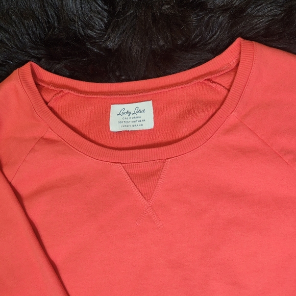 Lucky Brand Lucky Lotus Sweater/Sweatshirt Women's Size L - Picture 4 of 8